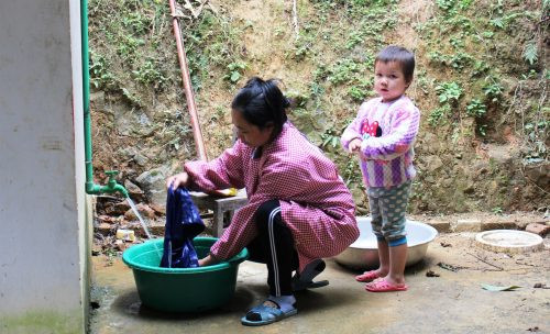 Dự án nước sạch – vệ sinh môi trường của ChildFund hỗ trợ xây dựng, cải tạo 9 công trình cấp nước sinh hoạt tập trung