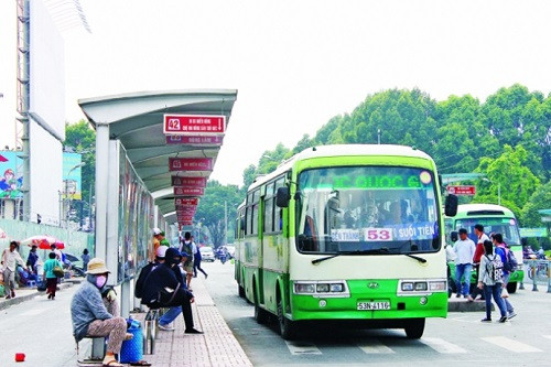 TP.Hồ Chí Minh đề xuất tăng giá vé xe buýt lên 1.000 đồng/lượt