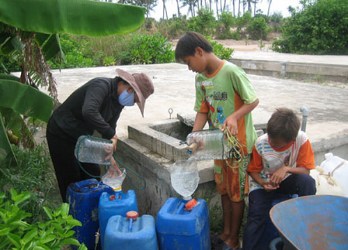 Triển khai phương án dự trữ nước cho vùng khô hạn