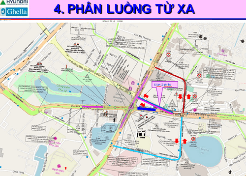 Hà Nội: Điều chỉnh nhiều tuyến đường phục vụ thi công nhà ga S9, S10