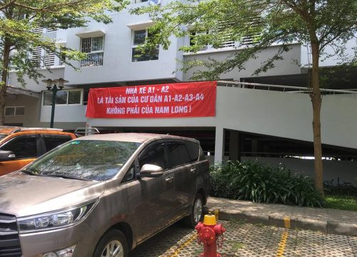 Chủ đầu tư Nam Long xây bãi xe trái phép ở Ehome 3, thoái thác trách nhiệm sau khi bán nhà