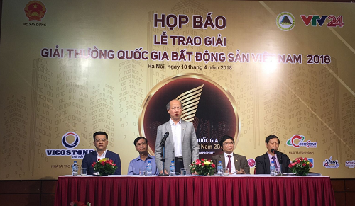 Lễ trao Giải thưởng Quốc gia Bất động sản Việt Nam sẽ được tổ chức tại Hà Nội
