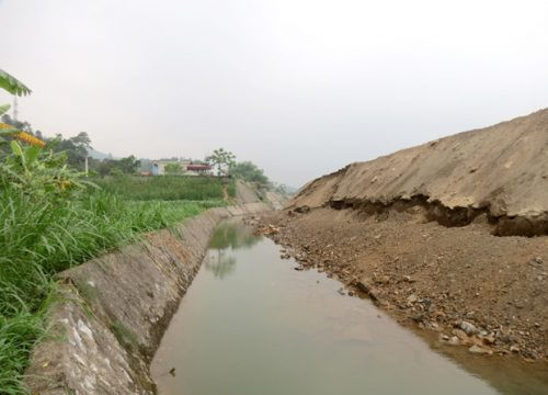 Hà Giang: Nhà máy Thủy điện Sông Lô 2 gây sạt lở đê