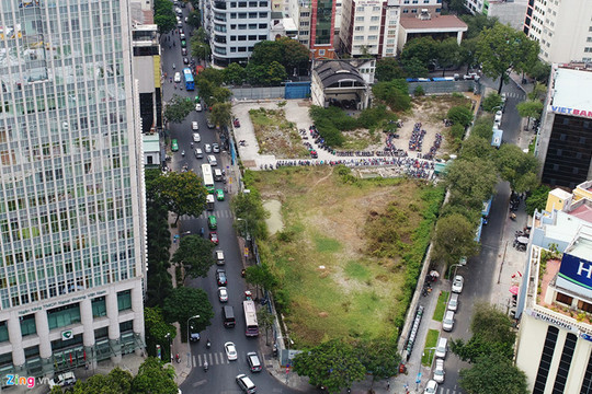 Khu đất vàng 6.000 m2 4 mặt tiền đang “trùm mền” giữa Sài Gòn