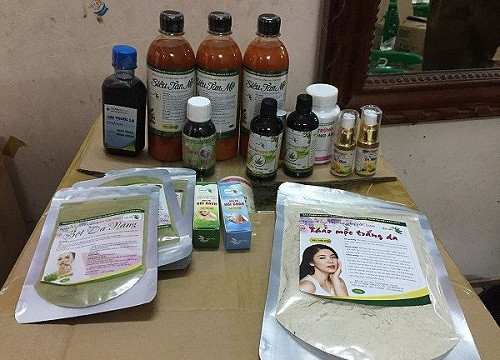 Hà Nội: Tạm giữ gần 1.600 sản phẩm đông dược không rõ nguồn gốc