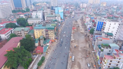 Khởi công xây đường Vành đai 2 trên cao tại Hà Nội