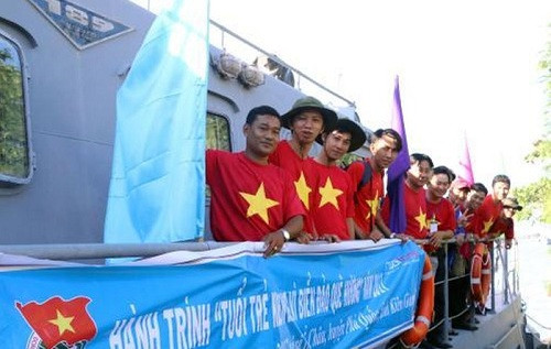 Thanh niên Kiên Giang hành động vì biển đảo quê hương
