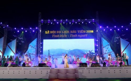 Khai mạc Lễ hội du lịch biển Hải Tiến 2018 – “Tình biển – tình người”