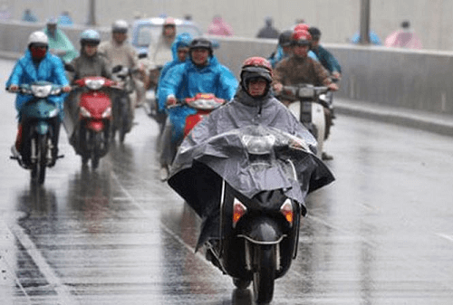 Cảnh báo mưa giông tại khu vực nội thành Hà Nội
