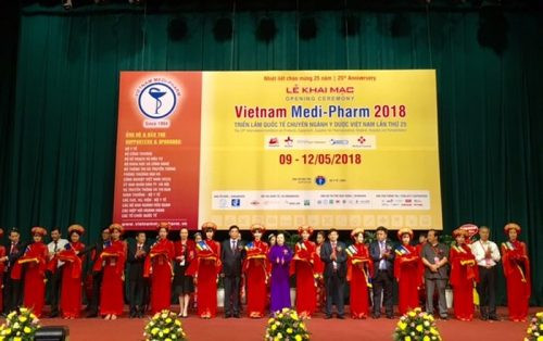 Khai mạc Triển lãm Quốc tế chuyên ngành Y dược Việt Nam lần thứ 25
