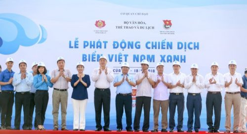 Thứ trưởng Bộ VHTTDL phát động chiến dịch “Biển Việt Nam Xanh”