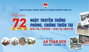 Chương trình hưởng ứng Ngày truyền thống phòng chống thiên tai