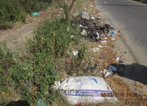 “Con đường rác” gây ô nhiễm trong khu dân cư ở Đà Nẵng