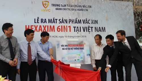 Vắc xin Hexaxim 6 trong 1 thế hệ mới chính thức có mặt tại Việt Nam