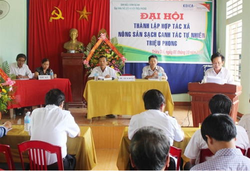 Nông dân Triệu Phong hướng đến sản xuất nông nghiệp sạch