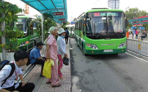 TP HCM: Triển khai 21 tuyến xe buýt điểm được trang bị hiện đại