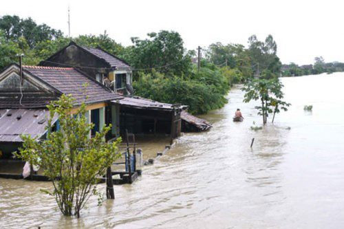 Cảnh báo lũ trên các sông từ Thanh Hóa đến Quảng Trị