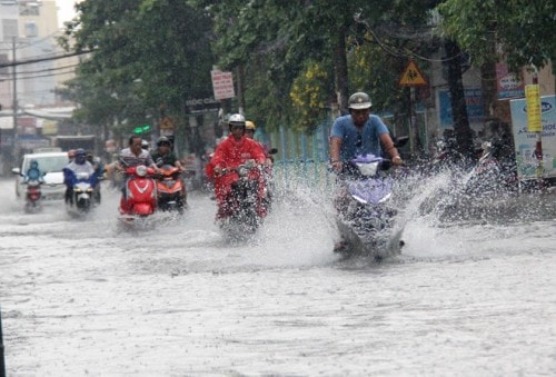 Dự báo thời tiết ngày 24/7: Mưa lớn diện rộng ở Bắc Bộ