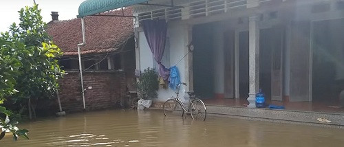 Vận hành 44 trạm bơm và 145 máy bơm tiêu cho vùng ngập tại Hà Nội