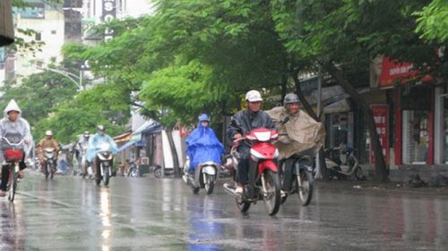 Dự báo thời tiết ngày 22/8: Hà Nội có mưa rào và dông rải rác