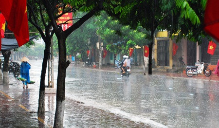 Dự báo thời tiết ngày 23/8: Hà Nội có mưa rào và dông vài nơi