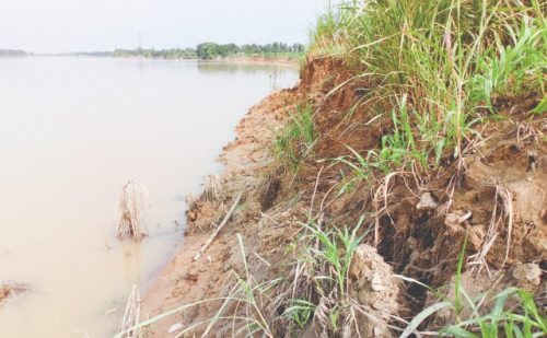 Thiệu Nguyên, Thanh Hóa: Nhiều diện tích đất sản xuất khu vực bãi sông của bị sạt lở