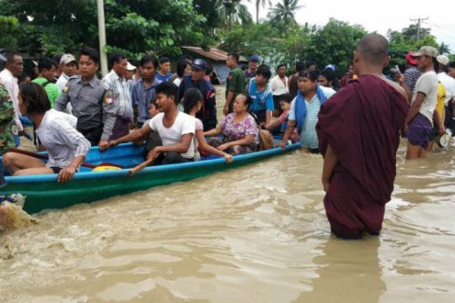 Vỡ đập tại Myanmar: Hơn 54.000 người dân phải sơ tán