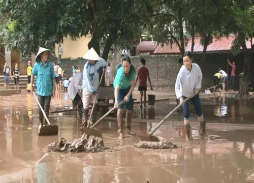 Trước thềm năm học mới Thanh Hóa nhanh chóng khắc phục hậu quả mưa lũ