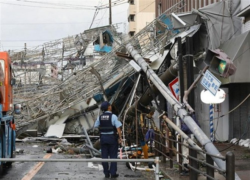 Siêu bão Jebi Nhật Bản: khiến ít nhất 6 người thiệt mạng, hàng trăm người bị thương