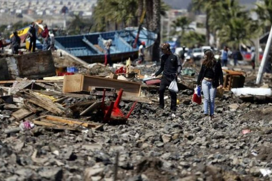 Chile: Động đất mạnh làm rung chuyển thủ đô Santiago
