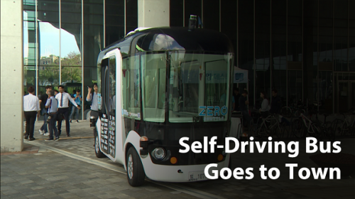 Hàn Quốc: Chạy thử thành công xe buýt tự lái