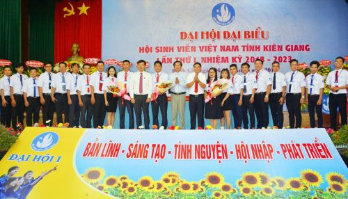 Kiên Giang tổ chức thành công Đại hội Đại biểu Hội Sinh viên Việt Nam lần thứ I