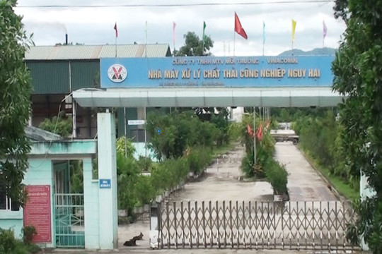 Quảng Ninh: Nhà máy xử lý chất thải nguy hại công nghiệp TKV, nhanh chóng khắc phục thông tin báo chí đăng tải