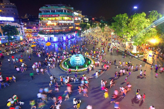 Hà Nội: Đề xuất mở rộng không gian phố đi bộ hồ Hoàn Kiếm