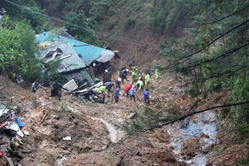 Philippines: 40 thợ mỏ nghi bị lở đất vùi lấp