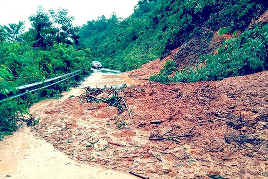 Khắc phục tình trạng sạt lở đất ở huyện biên giới Kỳ Sơn