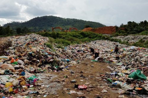 Gia Lai: Khẩn trương khắc phục bãi rác ô nhiễm la Yok