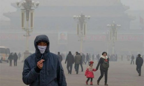 Trung Quốc: Hơn 1 triệu người dân bị “bóp nghẹt” vì ô nhiễm không khí