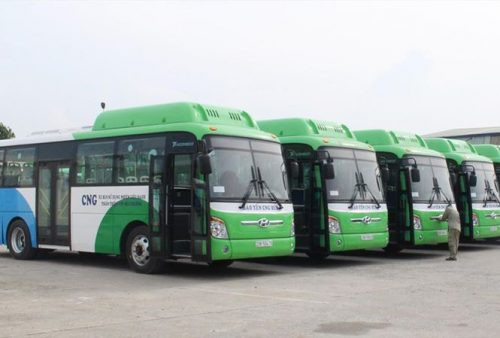 Hà Nội: Thí điểm xe bus sử dụng nhiên liệu sạch