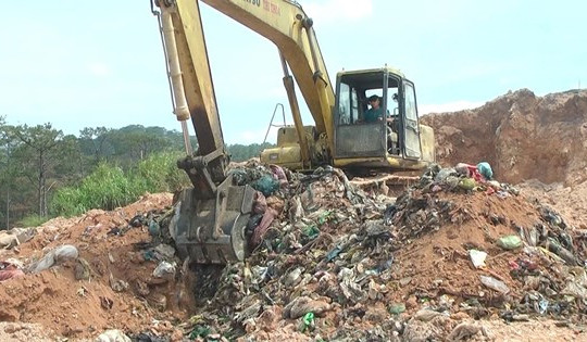 Lâm Đồng: Xử phạt doanh nghiệp 350 triệu đồng về hành vi chôn lấp chất thải trái phép