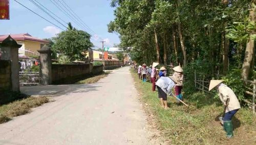 Hội phụ nữ tích cực tham gia bảo vệ môi trường