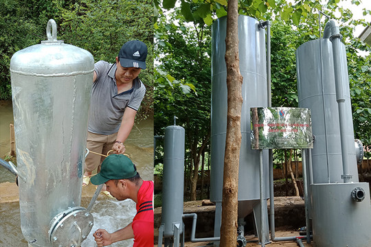 Tạo nguồn nước sạch cho học sinh vùng cao Tuần Giáo, Điện Biên
