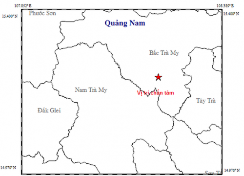 Quảng Nam: Động đất ở thủy điện Sông Tranh 2