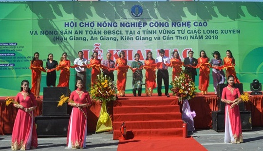 Kiên Giang: Tổ chức Hội chợ nông nghiệp công nghệ cao và nông sản an toàn đồng bằng sông Cửu Long