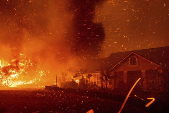 California: 30.000 người sơ tán vì cháy rừng