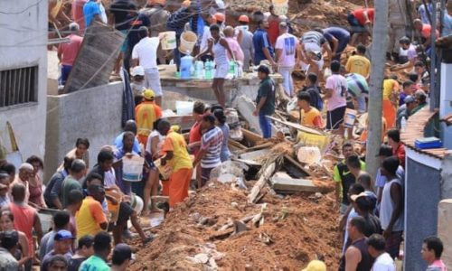 Brazil: Sạt lở đất làm 10 người chết và 4 người bị thương