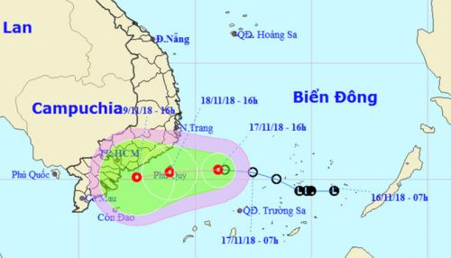 TP. Hồ Chí Minh: Ứng phó với bão số 8 trên Biển Đông