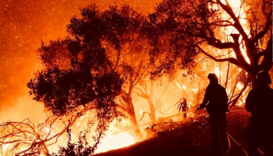 California sắp có mưa bão sau thảm họa cháy rừng