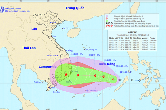 Khánh Hòa: Sẵn sàng ứng phó với bão số 9