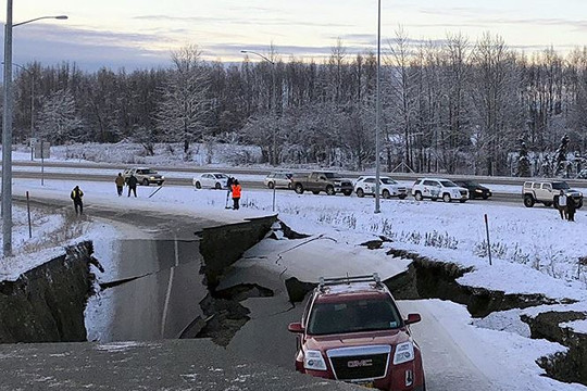 Mỹ: Động đất 7 độ richter rung chuyển Alaska, người dân phải sơ tán